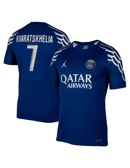 MAILLOT PSG 4TH KVARATSKHELIA 2024-2025